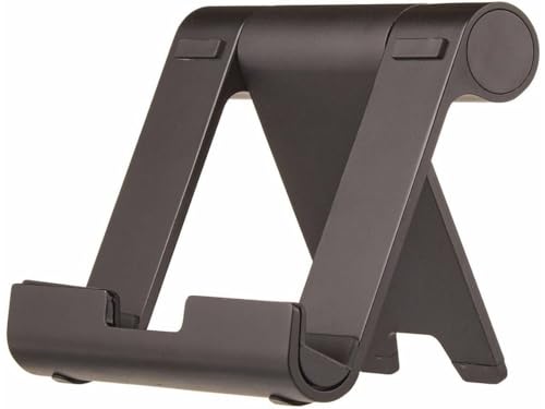 Amazon Basics 1.0 Count L6LSH002-CS-R Metal Portable Stand for Tablets and Smartphones