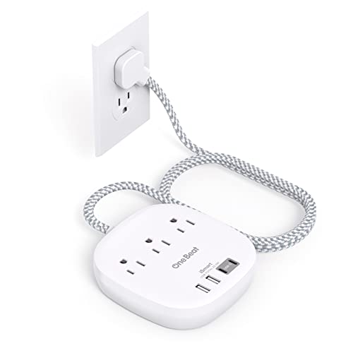 One Beat 7-Outlet Power Strip THUS03UC2 125 Volts 15 Amps