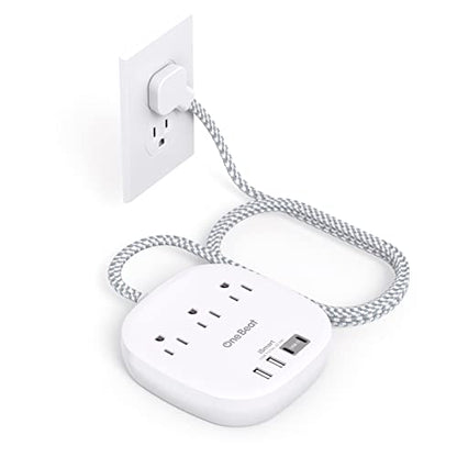 One Beat 7-Outlet Power Strip THUS03UC2 125 Volts 15 Amps