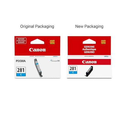 Canon CLI-281 Cyan Ink Tank 250 Pages Compatible with PIXMA Printers