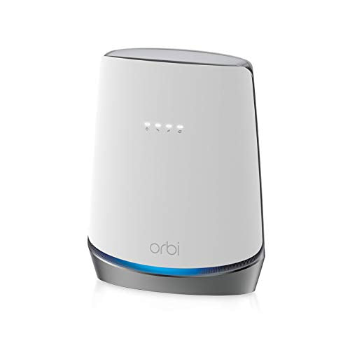 NETGEAR Orbi CBR750 Tri-Band Wireless Router Wi-Fi 6 4.2 Gbps Ax 4 Device Copper 100-240 V
