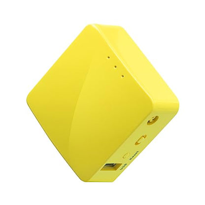 GL.iNet 1 Count GL-MT300N-V2 OpenWrt Wi-Fi 4 Router 300 Mbps Single-Band Wireless