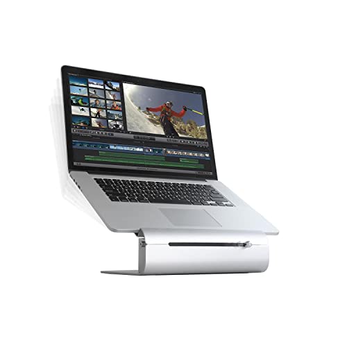 Rain Design iLevel2 Adjustable Height Laptop Stand 8.8 x 10.1 x 7.9 inches Silver