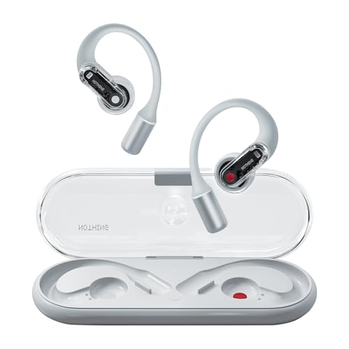 Nothing B182 Wireless Bluetooth 5.3 Open Ear Headphones IP54 Adaptive Noise Cancellation 30Hz-20kHz