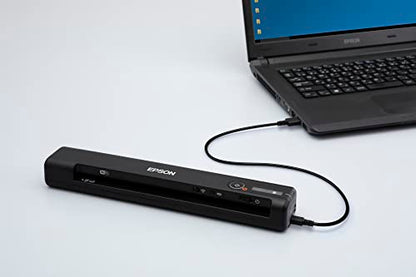Epson WorkForce ES-60W Wireless Portable Document Scanner B11B253201 1200dpi Color Scanner