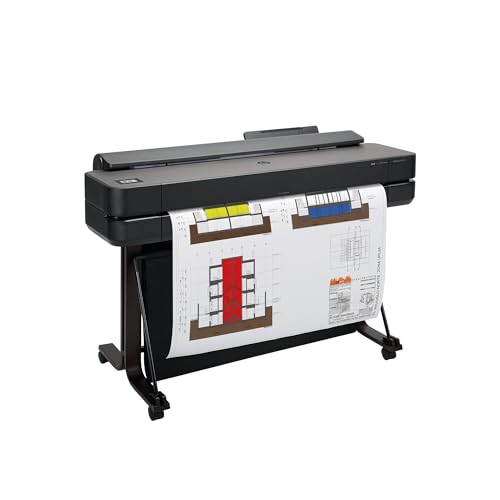 HP 36-inch DesignJet T650 Inkjet Plotter Printer with Wireless Capability and Auto Document Feeder