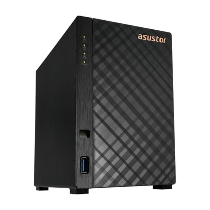 Asustor 10 x 5.98 x 12.99 inches AS1202T Network Attached Storage with 1.7GHz Quad-Core CPU