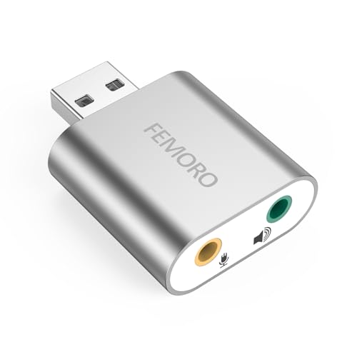 FEMORO USB Sound Card FE030-A9 7.1 Channel 48 KHz