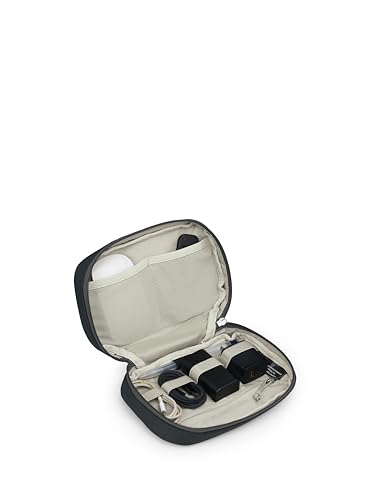 Osprey 5.1in x 5.5in x 3.5in Daylite Powerhouse Travel Accessory Zipper Closure Black Polyester