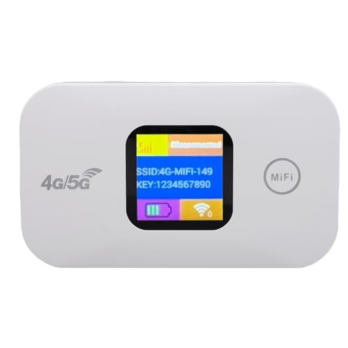 Zunate Ultra Compact 4G Mobile Hotspot Zunatebx2qy9ervu 300Mbps Wi-Fi Tri-Band