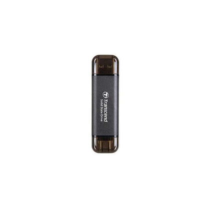 Transcend 256GB TS256GESD310C External SSD, 256GB Storage Capacity, 1050MB/s Read Speed, USB 3.0 Interface, Portable Solid State Drive