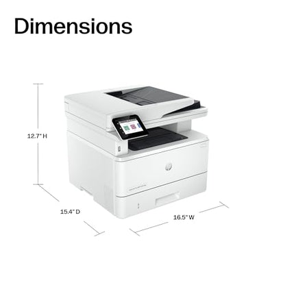 HP LaserJet Pro 4101fdn Multifunction Printer Monochrome 1200 x 1200 dpi Auto Document Feeder Black & White