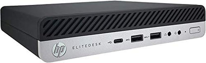 HP EliteDesk 800 G5 Mini - Intel Core i5-9500T 6-Core 2.20 GHz 16GB DDR4 256GB SSD Windows 11 Pro
