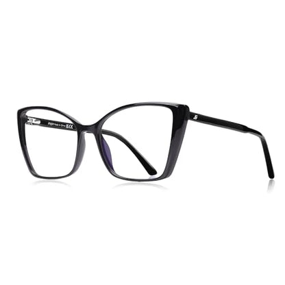 JFXQDR Large RF6204 Prescription Eyewear Frames Blue Light Blocking