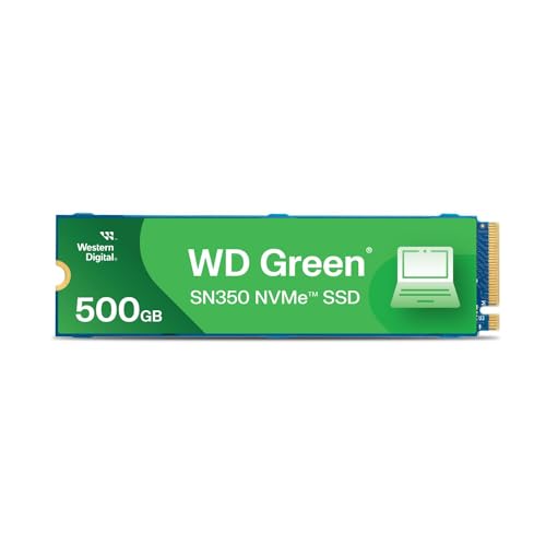 Western Digital 500GB WDS500G2G0C NVMe SSD 2400MB/s PCIe M.2 Solid State Drive