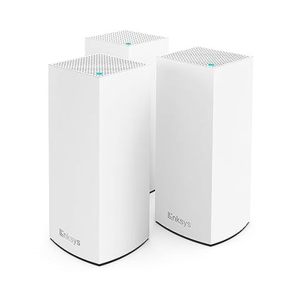 Linksys Atlas WiFi 6 Router Home WiFi Mesh System, Dual-Band, 6,000 Sq. ft Coverage, 802.11ax, 3,000 Mbps - MX20MS3