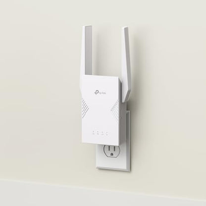 TP-Link 802.11ax RE223BE Dual-Band Wireless Range Extender | 3200 Mbps | 2400 sq. ft | RJ45 Connector