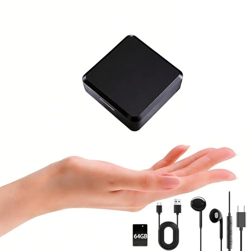UYYIYY 64GB Voice Recorder V-06 Digital Recording Device USB Noise Cancellation