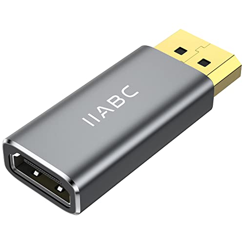 IIABC HDMI Adapter 4K, Model 5e40d1e3-7769-4fd2-8da5-d54d582f8e3b, HDMI, 1 Port, 1 Amp, Grey