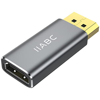 IIABC HDMI Adapter 4K, Model 5e40d1e3-7769-4fd2-8da5-d54d582f8e3b, HDMI, 1 Port, 1 Amp, Grey