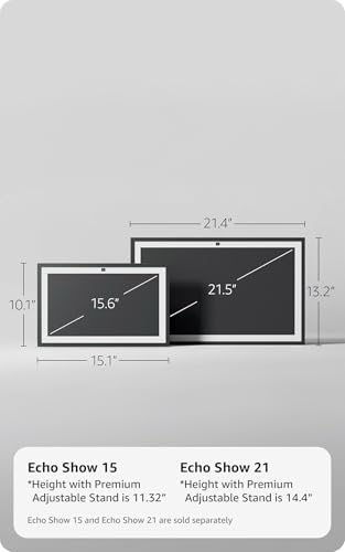 Amazon 21" Echo Show Full HD Display Smart Hub