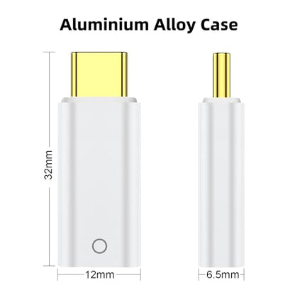 Jadebones USB-C to Pencil Adapter for iPad 10th/11th A16 2025 Gen, 1 Pack