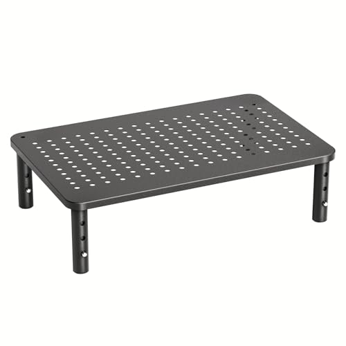 HUANUO 15.4 x 9.8 x 1.3 inches HNLL3 Laptop Stand Riser Black Ergonomic Desk Organizer
