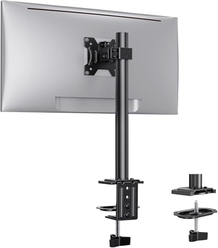 ErGear 13 to 32 Inch Single Monitor Mount VESA 75/100mm Black EGCM12