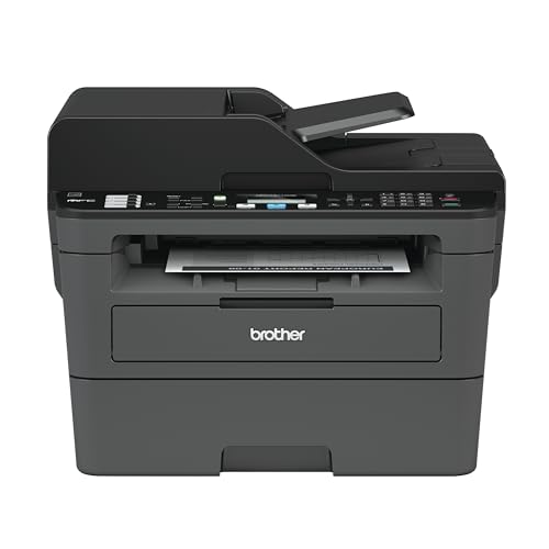 Brother MFCL2710DW 2400 x 600 dpi Monochrome Laser All-in-One Printer with Wireless Networking