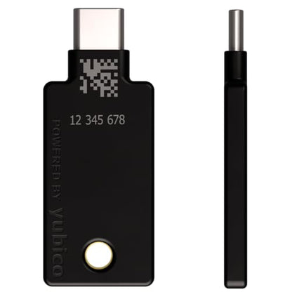 Yubico YubiKey 5C NFC USB-C Security Key FIDO2 EID - Multi-Factor Authentication Access Device