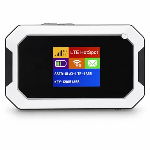 Spectrum Smart 4G MT80 Mobile Wi-Fi Hotspot, 150 Mbps, Dual-Band, 2.4 GHz, Wireless Router