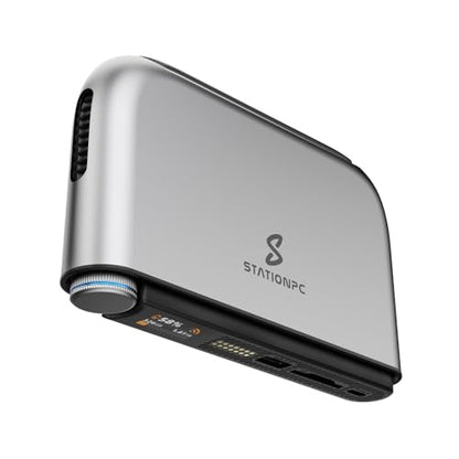 STATIONPC PocketCloud M.2 NVMe Portable NAS 8TB External Hard Drive