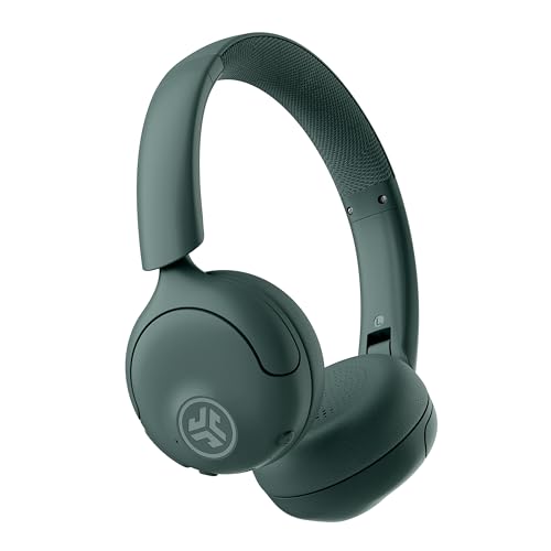 JLab HBGOLUXANCSGE20WEB On Ear Headphones ANC 12 Hours Battery Life Hybrid Driver Wireless Bluetooth 5.0