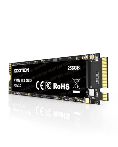 KOOTION 256GB M.2 NVMe PCIe 3.0 Internal Solid State Drive Model 92f69a6d-b16f-407e-83f8-3b946fa61257