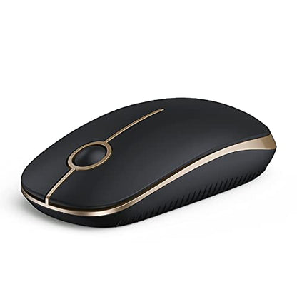 VssoPlor 2.4G Wireless Mouse Model S001 Optical Connectivity USB Ergonomic Design