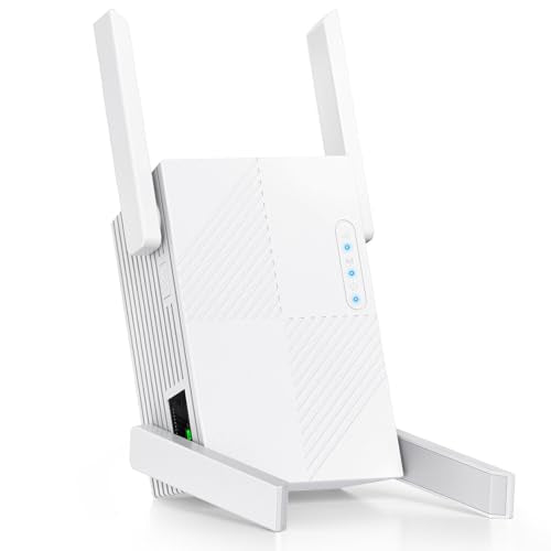 TFBWVD WiFi Extender Signal Booster 10,000 sq ft Dual Band 1200 Mbps ATA WiFi Repeater