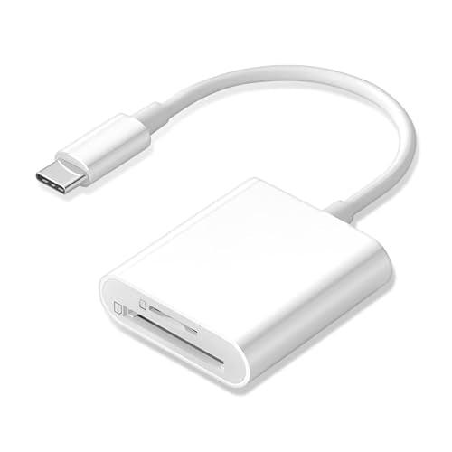 LBSC USB C SD Card Reader 2-Slot Type C Compatible