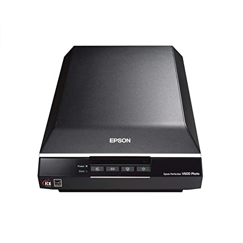 Epson 22.5"D x 7.5"W x 14.5"H Perfection V600 Film Scanner 9600 dpi USB CCD