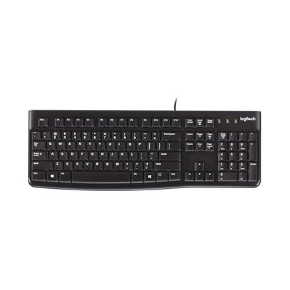 Logitech K120 Full Size Wired Keyboard 104 Keys Spill-Resistant USB