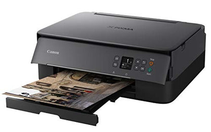 Canon 12.5" x 15.9" 3773C002 4800 x 1200 Inkjet All-In-One Wireless Printer