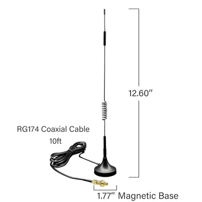 Rydocyee 5G Antenna External Antenna 5G310SMATS9 Tri-Band 2 Pack