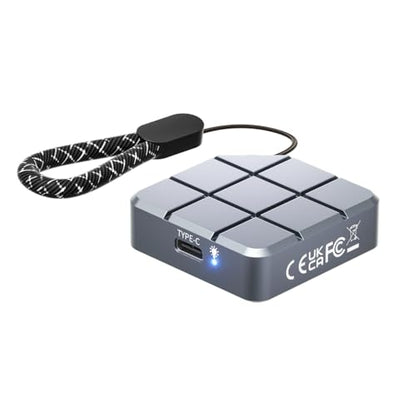 MAIWO M.2 NVMe SATA SSD Enclosure, 2TB, USB 3.2 Gen 2, Aluminum, Compact Design, Tool-Free Installation