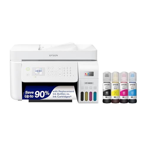 Epson EcoTank ET-4800 5760x1440 DPI All-in-One Inkjet Printer