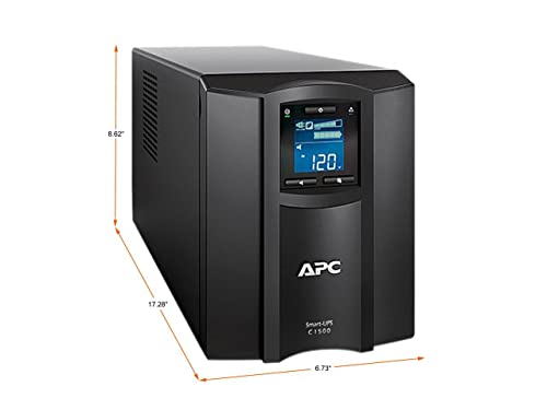APC 1500VA SMC1500C UPS Sinewave Power Supply 120V 900W