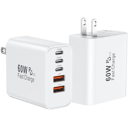 Auorld 60W USB Type C Fast Charger Block Model Number XHD-4528