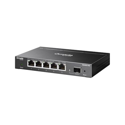 TP-Link 5-Port 2.5G Managed Switch ES206X-M2