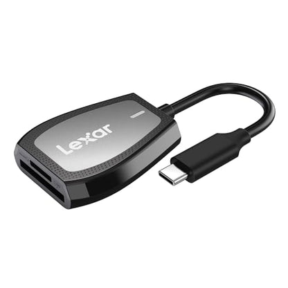 Lexar 2-Slot USB 3.2 Type-C Card Reader for SD & microSD Cards Model LRW470U-RNHNU