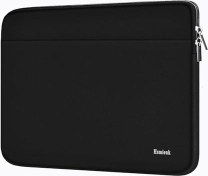 Hsmienk 15.6 inch loo-1008 Black Neoprene Laptop Sleeve Shockproof Lightweight