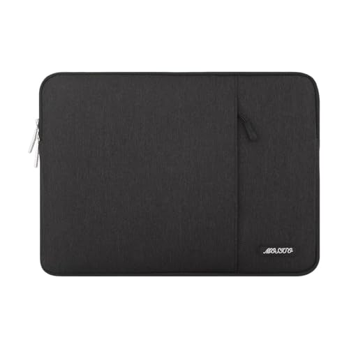 MOSISO 13.3 inch MO-13-Polyester-Vertical-Sleeve-Black Laptop Sleeve
