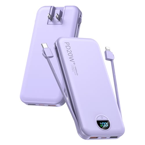 CITICR 10000mAh AC-02D USB Type A & C Power Bank 5V 4.5A Portable Battery Pack